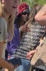 SOFIA RICHIE Run in with Her Ex Boyfriend Jaden Smith at Coachella 04/20/2025
