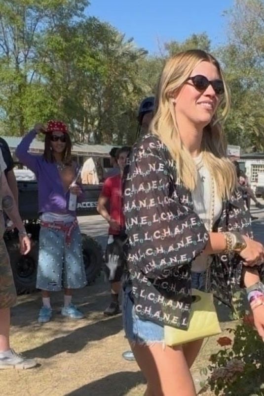 SOFIA RICHIE Run in with Her Ex Boyfriend Jaden Smith at Coachella 04/20/2025