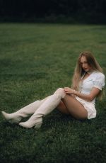 SOPHIA DIAMOND at a Photoshoot, April 2025