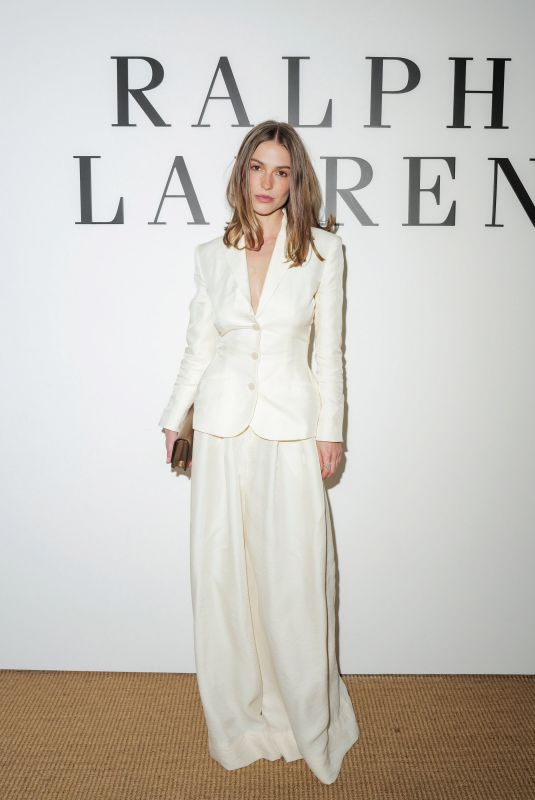 SOPHIA ROE at Ralph Lauren Fall 2025 Collection Runway Show in New York 04/17/2025