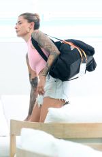 SOPHIA THOMALLA at Day 11 of Miami Open at Hard Rock Stadium in Miami Gardens 03/26/2025