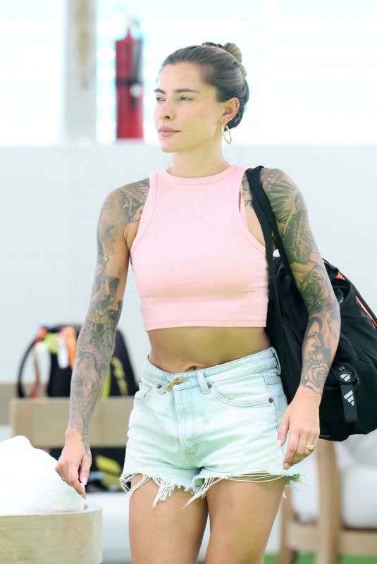SOPHIA THOMALLA at Day 11 of Miami Open at Hard Rock Stadium in Miami Gardens 03/26/2025