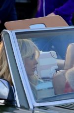 SYDNEY SWEENEY and ALEXA DEMIE on the Set of Euphoria in Los Angeles 04/21/2025