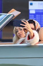 SYDNEY SWEENEY and ALEXA DEMIE on the Set of Euphoria in Los Angeles 04/21/2025