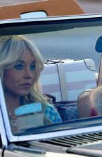SYDNEY SWEENEY and ALEXA DEMIE on the Set of Euphoria in Los Angeles 04/21/2025