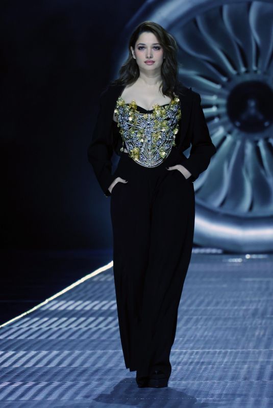TAMANNAAH BHATIA at Falguni Shane Peacock at Lakme Fashion Week x FDCI 03/28/2025