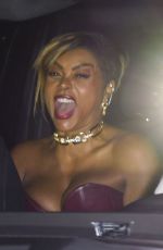 TARAJI P. HENSON Leaves Chateau Marmont 04/09/2025