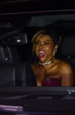 TARAJI P. HENSON Leaves Chateau Marmont 04/09/2025