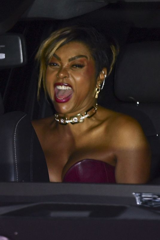 TARAJI P. HENSON Leaves Chateau Marmont 04/09/2025