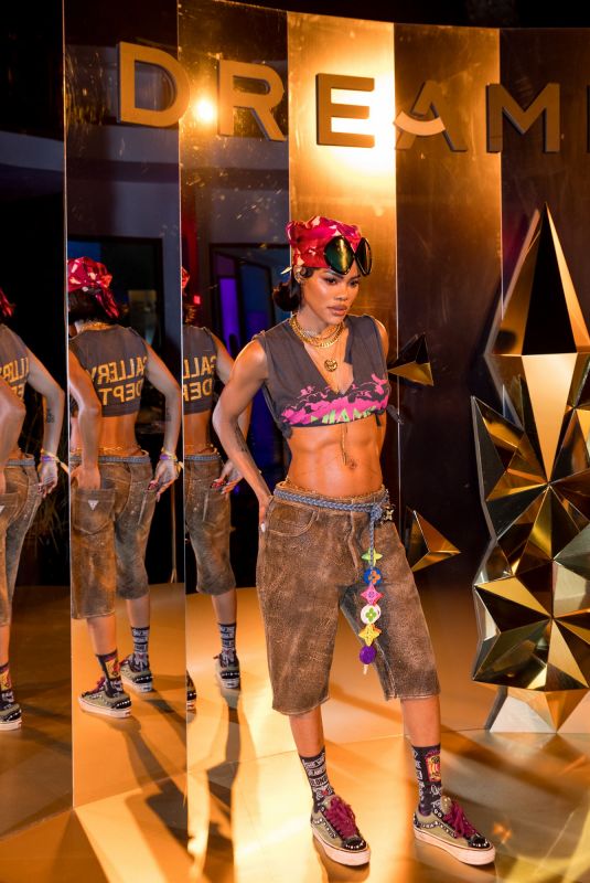 TEYANA TAYLOR at at Charli XCX’s Private Celebration After Her Coachella Performance in indio 04/12/2025