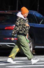 THANDIE NEWTON Out and About in New York City 04/14/2025