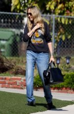 TISH CYRUS Spotted After Ex-husband Billy Rays Romance with Elizabeth Hurley is Revealed 04/23/2025
