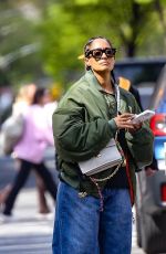 TRACEE ELLIS ROSS Out and About in New York City 04/20/2025