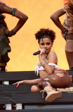 TYLA Performs at Coachella Valley Music and Arts Festival in Indio 04/11/2025