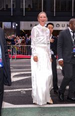 UMA THURMAN Arrives at Good Night, and Good Luck Broadway Opening Night in New York 04/03/2025