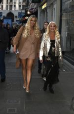 VANESSA FELTZ and HAYLEY PALMER Arrives at Press Night of Queen by Candlelight in London 04/08/2025