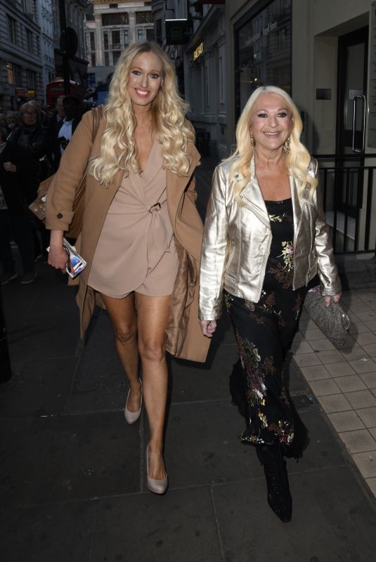 VANESSA FELTZ and HAYLEY PALMER Arrives at Press Night of Queen by Candlelight in London 04/08/2025