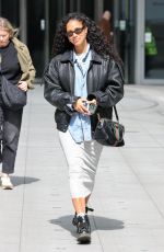 VICK HOPE Out for Lunch in London 04/10/2025