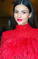 VICTORIA JUSTICE at a Photoshoot 04/22/2025