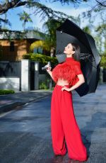 VICTORIA JUSTICE at a Photoshoot 04/22/2025