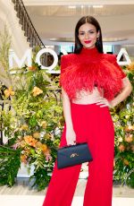 VICTORIA JUSTICE at Moynat M Collection Pop-up Event at Saks Fifth Avenue in Beverly Hills 04/03/2025