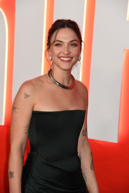VIOLETT BEANE at Drop Premiere in Los Angeles 04/09/2025
