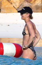 VOGUE WILLIAMS in Bikini on the Beach in St Barths 04/04/2025