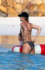 VOGUE WILLIAMS in Bikini on the Beach in St Barths 04/04/2025