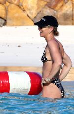 VOGUE WILLIAMS in Bikini on the Beach in St Barths 04/04/2025