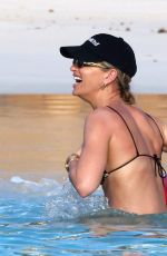 VOGUE WILLIAMS in Bikini on the Beach in St Barths 04/04/2025