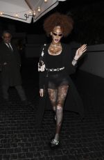 WINNIE HARLOW Leaves Chateau Marmont in Los Angeles 04/17/2025