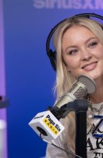 ZARA LARSSON Visits SiriusXM Studios in New York 04/22/2025