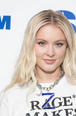 ZARA LARSSON Visits SiriusXM Studios in New York 04/22/2025