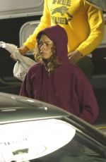 ZENDAYA Leaves Basecamp on the Set of Euphoria in Koreatown in Los Angeles 04/17/2025