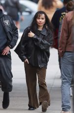 ZOE KRAVITZ Out With a Male Friend in New York City 04/21/2025