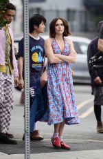 ZOEY DEUTCH Films Scene for Her Upcoming Movie with Co-star John Slattery in Los Angeles 04/22/2025