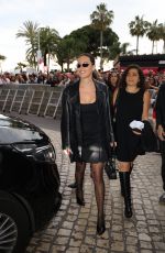 ADELE EXARCHOPOULOS Leaves Martinez Hotel in Cannes 05/19/2025