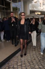 ADELE EXARCHOPOULOS Leaves Martinez Hotel in Cannes 05/19/2025