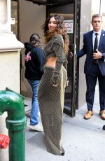 ADRIA ARJONA Arrives at Her Hotel in New York City 05/07/2025