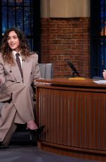 ADRIA ARJONA at Late Night with Seth Meyers in New York City 05/06/2025