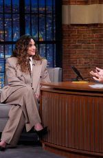ADRIA ARJONA at Late Night with Seth Meyers in New York City 05/06/2025
