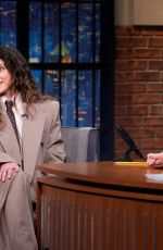 ADRIA ARJONA at Late Night with Seth Meyers in New York City 05/06/2025
