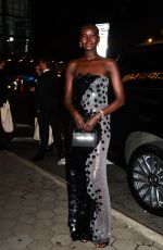 ADUT AKECH Arrives at Kings Trust Gala at Casa Cipriani in New York 05/01/2025