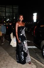 ADUT AKECH Arrives at Kings Trust Gala at Casa Cipriani in New York 05/01/2025