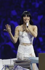 AITANA OCANA at Listening Party Global at Movistar Arena in Madrid 05/27/2025
