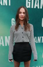 ALICIA VIKANDER at Giant West End Opening Night at Harold Pinter Theatre in London 05/01/2025