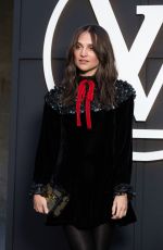 ALICIA VIKANDER at Louis Vuitton Cruise 2026 Fashion Show in Avignon 05/22/2025