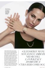 ALICIA VIKANDER in Vanity Fair Italy, June 2025