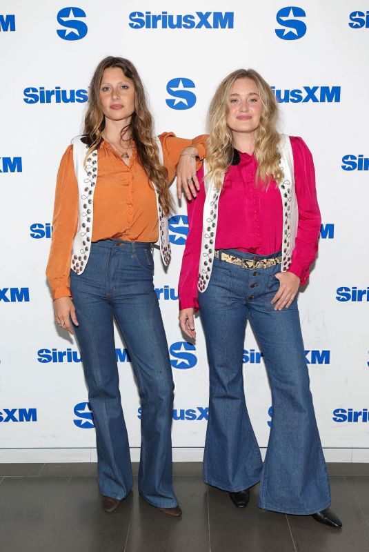 ALYSON and AJ MICHALKA at SiriusXM Studios in New York City 05/14/2025