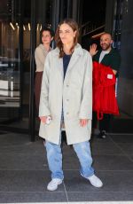 AMANDA PEET Arrives at Watch What Happens Live in New York 05/19/2025